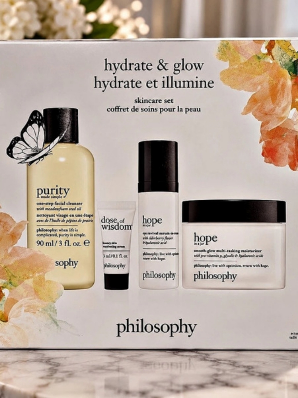 philosophy Hydrate & Glow Skincare Set